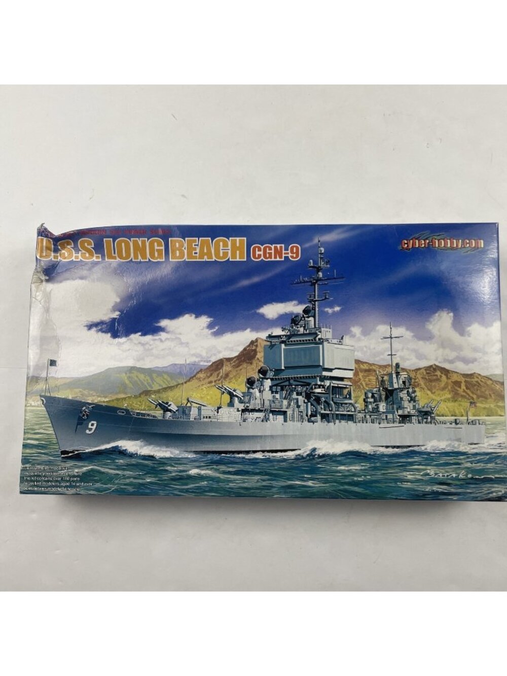 DML Dragon USS Long Beach CGN-9 1/700 Scale Modern Sea Power Series 7091-03